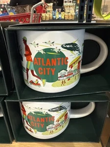 STARBUCKS DISCOVERY SERIES ATLANTIC CITY 14 0z. TASSE NEU - Bild 1 von 1