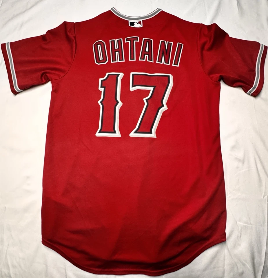 Shohei Ohtani LA Angels Nike Alternate Replica  Jersey - Red Small  - Image 1 of 4