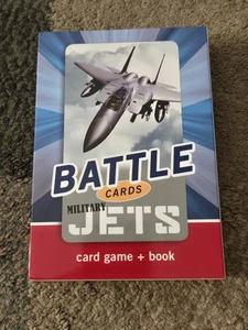 Birdcage Press War Game Battle - Military Jets Card Game & Book NEW!! - Picture 1 of 3