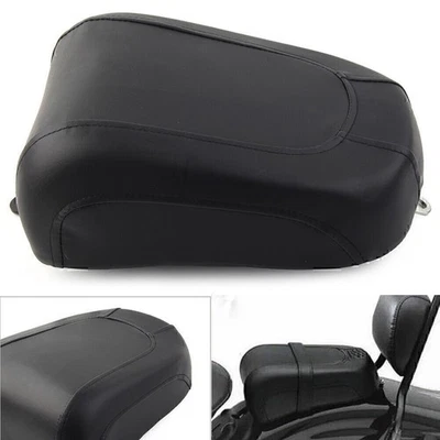 New Black Rear Pillion Passenger Seat For Harley FLSTSB Cross Bones 2008-2011 - Image 1 of 4