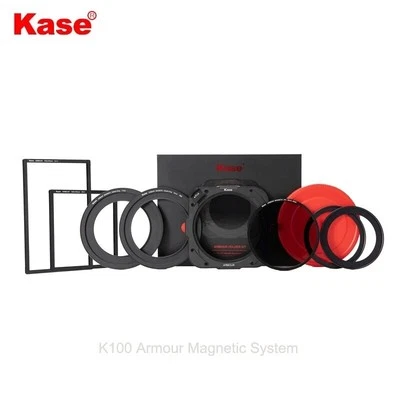 Kase K100 Armour series Filter Holder with 95mm Magnetic CPL Ring Frame kit - Image 1 of 4