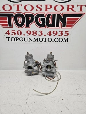 1976 - 1977 SUZUKI GT250 GT 250 MIC CARBURETOR SET - Image 1 of 4