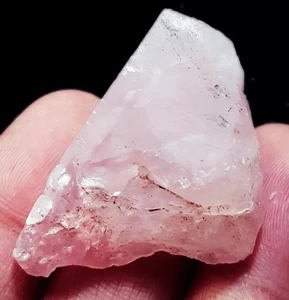 Loose Gemstone 100% Natural Rose Quartz Rough 93.80 Ct With Certificate - Picture 1 of 6