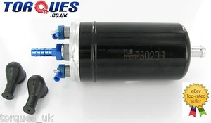 SYTEC FSE OTP020 - Inline Fuel Pump- Barbed Adapters 12mm Input 8mm Output - Picture 1 of 1