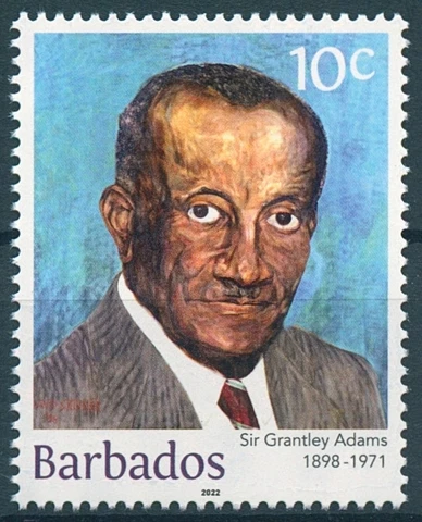 Barbados 2022 MNH People Stamps Builders Sir Grantley Adams R/P 1v Set Cover
