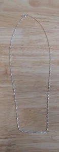 19" 925 IBB STERLING SILVER NECKLACE 2 GRAMS - Picture 1 of 1