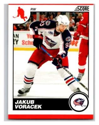 (HCW) 2010-11 Score Glossy #162 Jakub Voracek Blue Jackets Mint - Image 1 of 3