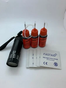 30ml Conformal Coating PCB Schutzkleber, drückbare Flasche, 9 LED UV Taschenlampe - Bild 1 von 1