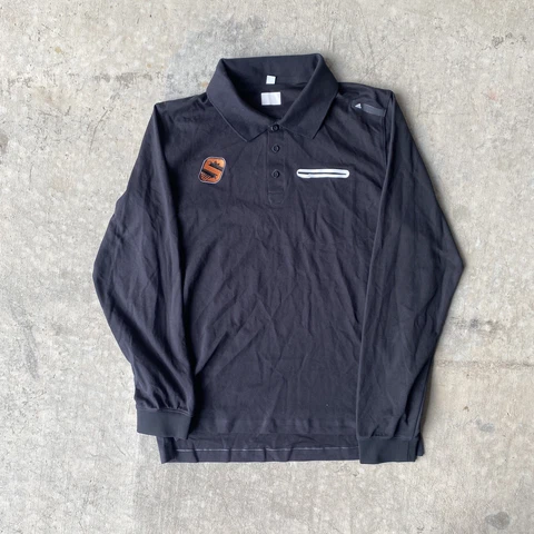 Adidas ClImalite NBA Phoenix Suns Basketball Long Sleeve Polo Shirt Black 2XL Cover