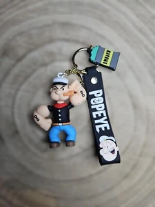 🍀 Popeye Portachiavi 3D Portachiavi Cool Dolce - Foto 1 di 2