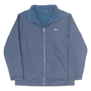PATAGONIA Reversible Boys Jacket Blue L - Picture 1 of 8