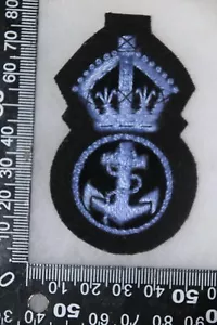 INSIGNIA GORRA DE SUBOFICIAL BRITÁNICO SEGUNDA GUERRA MUNDIAL MARINA REAL WRNS WRENS PO COPIA PARA MUJER - Imagen 1 de 1