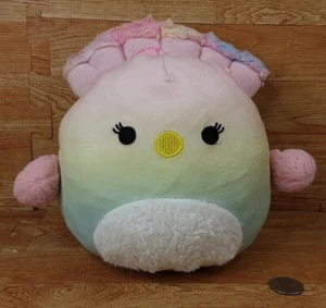 Briannika Peacock Squishmallows 11" Kellytoy Stuffed Plush Bird - Picture 1 of 9