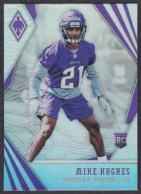 2018 PANINI PHOENIX ROOKIES MIKE HUGHES RC MINNESOTA VIKINGS #153 - Image 1 of 2