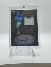 2019 Panini Majestic Scripted Swatches Daniel Jones Rpa /25 Rookie Card