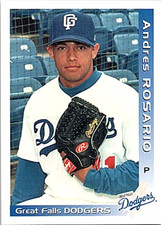 2000 Grandstand Great Falls Dodgers Minor League Baseball Andres Rosario