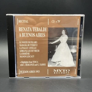 Renata Tebaldi A Buenos 1953, Le Nozze Di Figaro, Madama Butterfly, La Boheme CD - Picture 1 of 5