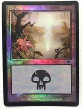 MTG 1x FOIL Swamp #341 Onslaught Pauper Magic the Gathering Card x1 LP