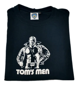 Vintage Tom Of Finland T-Shirt - L Large Schwarz - Tom's Men Kake - Gay Biker LGBT - Bild 1 von 5
