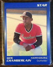 1989 Star Company HARRISBURG  PLATINUM GLOSSY Minor League Set 100 PRINTED     