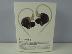 Linsoul KZ-ZS10 PRO 2 In Ear Monitor IEM 1DD+4BA Hybrid Wired Earbuds - Picture 1 of 6