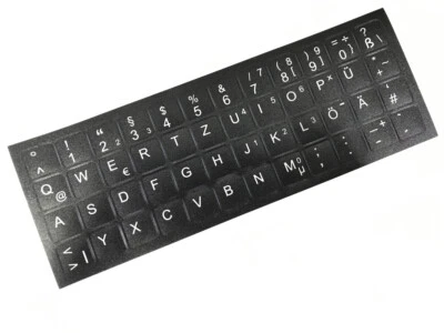 T-PROTEK DEUTSCHE Tastatur Aufkleber DEUTSCH - 1,4 cm x 1,4 cm für Acer Aspire 5750