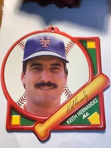 New York Mets Keith Hernandez 1989 Tara Toy Collector Plaque Vintage - Imagen 1 de 2