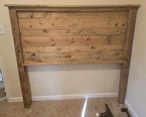 Custom Queen Wood Headboard - Picture 1 of 3