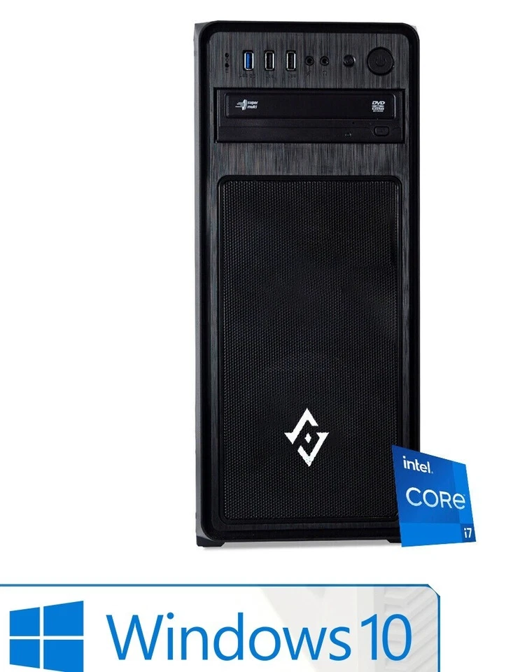 i7 3.90 Ghz Ram 8GB Computer Desktop PC Fisso Buona Condizione SSD Windows10 Pro - Immagine 1 di 1