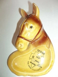 TEXAS HORSE HEAD ASHTRAY - JAPAN 1930'S - Picture 1 of 2