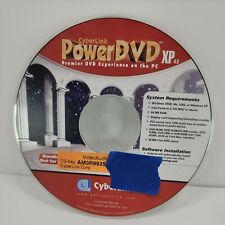 Cyberlink PowerDVD XP 4.0 Software WINDOWS 98SE ME 2000 XP - FREE SHIPPING