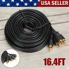 16.4' FT Car Amplifier Wiring Amp Audio Subwoofer Sub Install Wire RCA Cable 2CH
