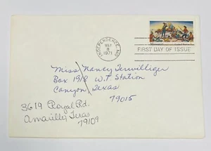 US FDC Cover 1971 Missouri Statehood 150th Anniversary Marshalltown, MD - 2 - Picture 1 of 1