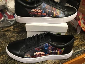 Scarpe sneakers basse uomo Robert Graham Maxs nuove taglia 10,5 - Foto 1 di 5