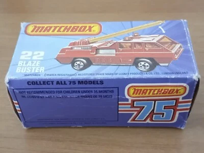 Matchbox Superfast: "N°22 Blaze Buster". Lesney 1975. Con Scatola. - Immagine 1 di 4