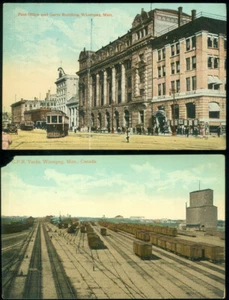 TWO POSTCARDS FROM WINNIPEG, MB - Bild 1 von 1