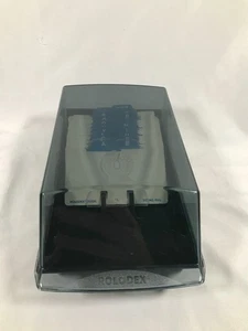 Rolodex R-030 8 Zoll Schwarz Schreibtisch Karten Organizer Rauchiger Deckel A-Z Nur Keine Leeren Karten - Bild 1 von 20