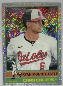 Ryan Mountcastle CHROME SILVER SPARKLE 2025 Topps Heritage #27 Orioles - Picture 1 of 1