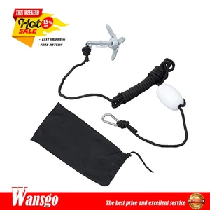 Fit For Grapnel Boat Marine Kayak Anchor Set 1PCS Folding 1.5LB White - Picture 1 of 17