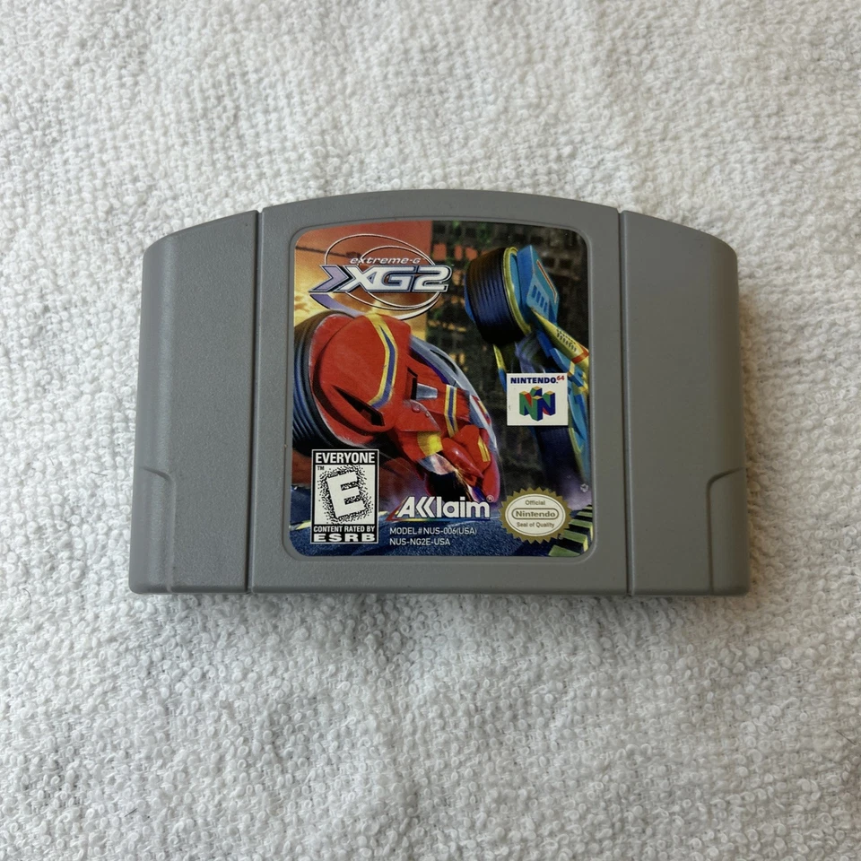 Extreme-G 2 XG2 (Nintendo 64, 1998) Limpio/Probado/Auténtico - N64 Foto 1 de 4