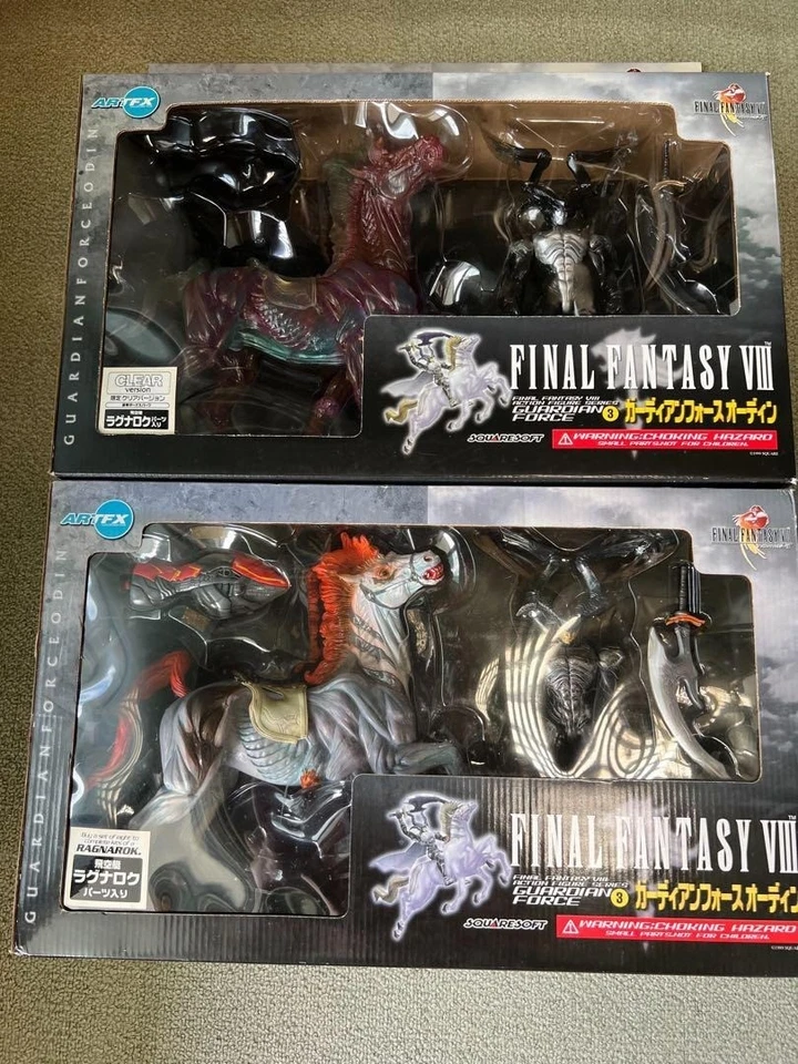 Kotobukiya ARTFX FF8 Guardian Force 3 Один Обычный и Ограниченный Прозрачный Набор новый - Изображение 1 из 1