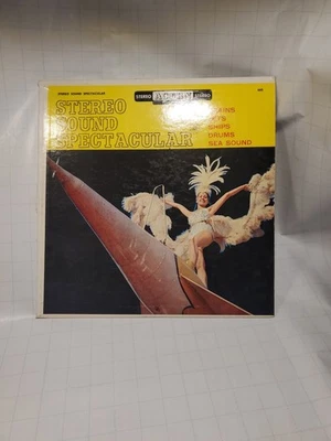 Stereo Sound Spectacular lp vinyl record vintage trains jets ships drums sea 665 - Image 1 of 3