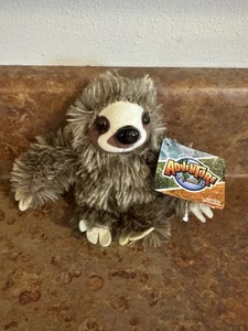 Adventure Planet Plüsch braunes Faultier - 6 cm groß  - Bild 1 von 5