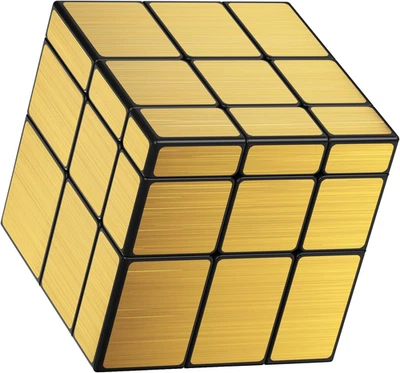 Cubo Magico 3X3X3 Mirror Magic Cube, Lisci Sticker Specchio Speed Cube per Princ - Immagine 1 di 4
