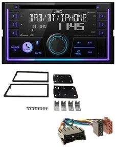 JVC MP3 USB 2DIN DAB Bluetooth CD Autoradio für Kia Carens II 2002-2006 - Bild 1 von 8