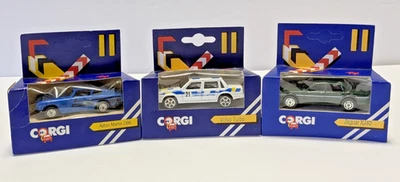 Juego de 3 coches fundidos a presión Corgi vintage D36, Volvo, Xj40 NUEVO Foto 1 de 4