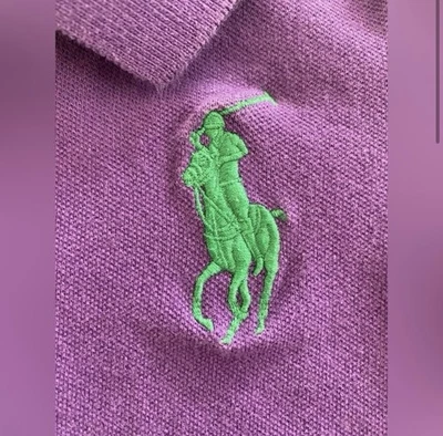 Ralph Lauren big pony long sleeves dress girl's size 4T - Image 1 of 4