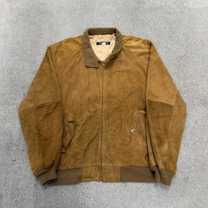 Vintage Brooks Brothers Herren Wildleder Leder Bomberjacke Gr. 46 lang - Bild 1 von 13