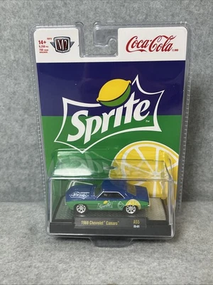 M2 Machines 1969 Chevrolet Camaro Coca-Cola Sprite 1:64 Diecast Model Car  - Image 1 of 4
