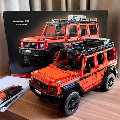 42177 Mercedes Big G500 Mechanical Off-Road Vehicle Boy Assembling Building Bloc - Image 1 of 4